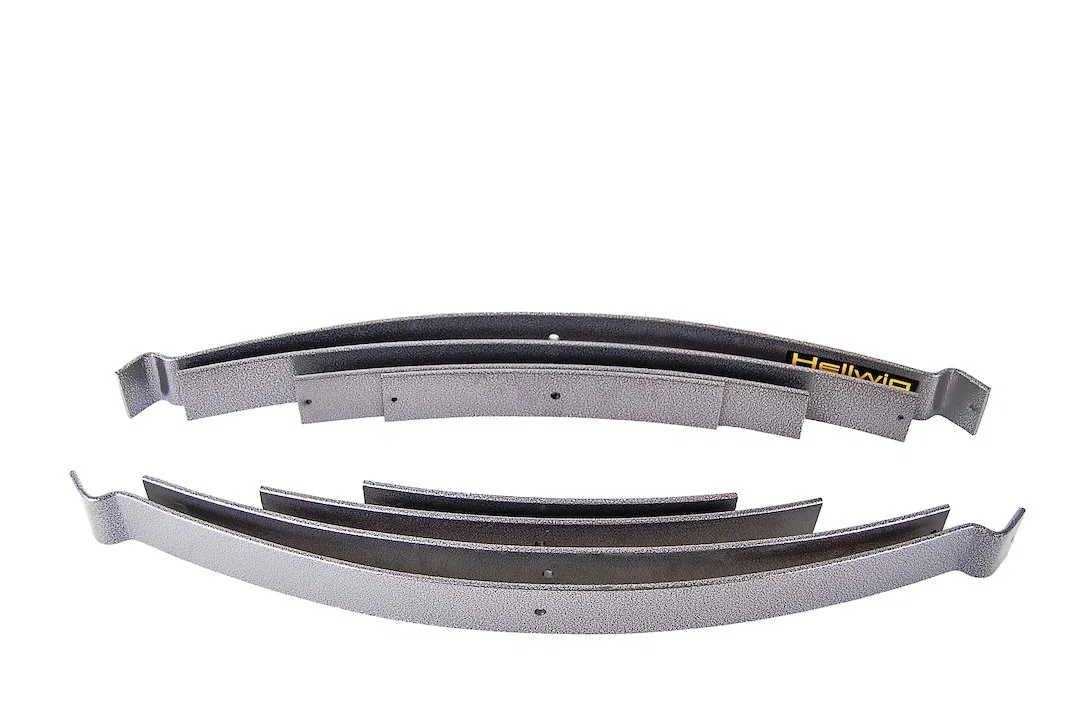 3511 – HELLWIG Helper Spring Kit, Leaf Spring Design Rear Upper 3500 Pound Load Capacity Steel Requires Mount Kit (Se...